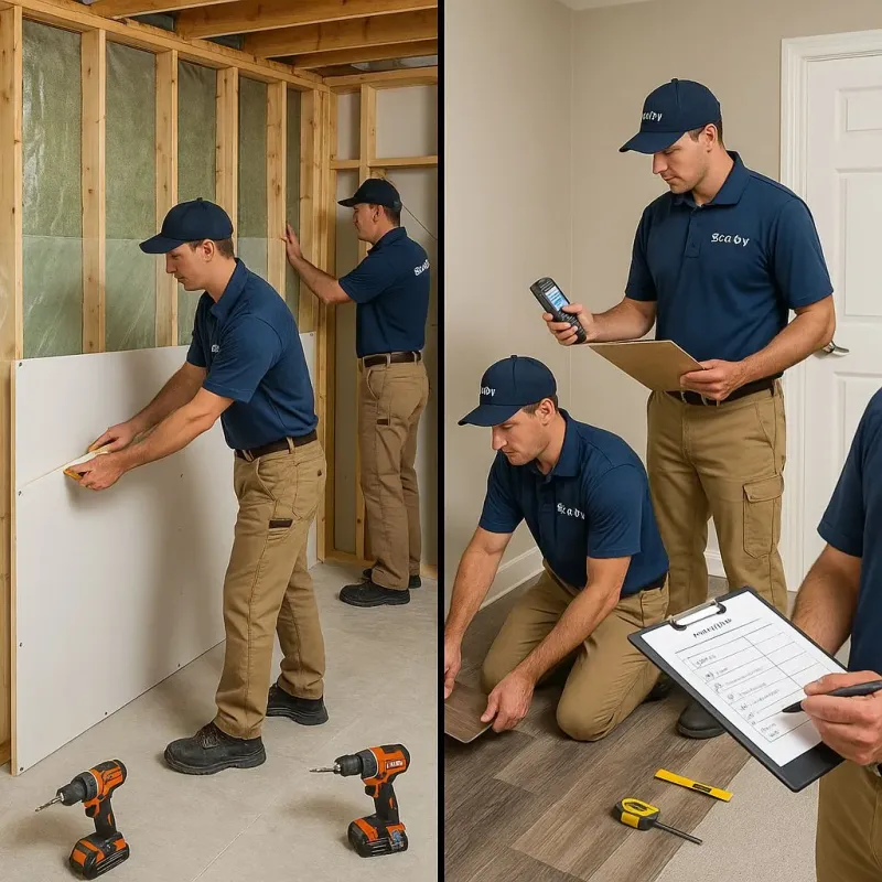 Repairs and Reconstruction process in Greenbrier, TN